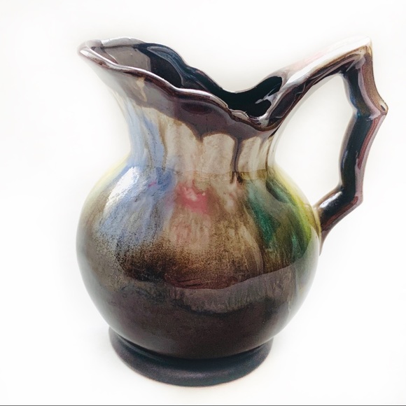 Vintage Japan Ceramic Creamer/Pitcher & Saucer Set - Picture 6 of 13